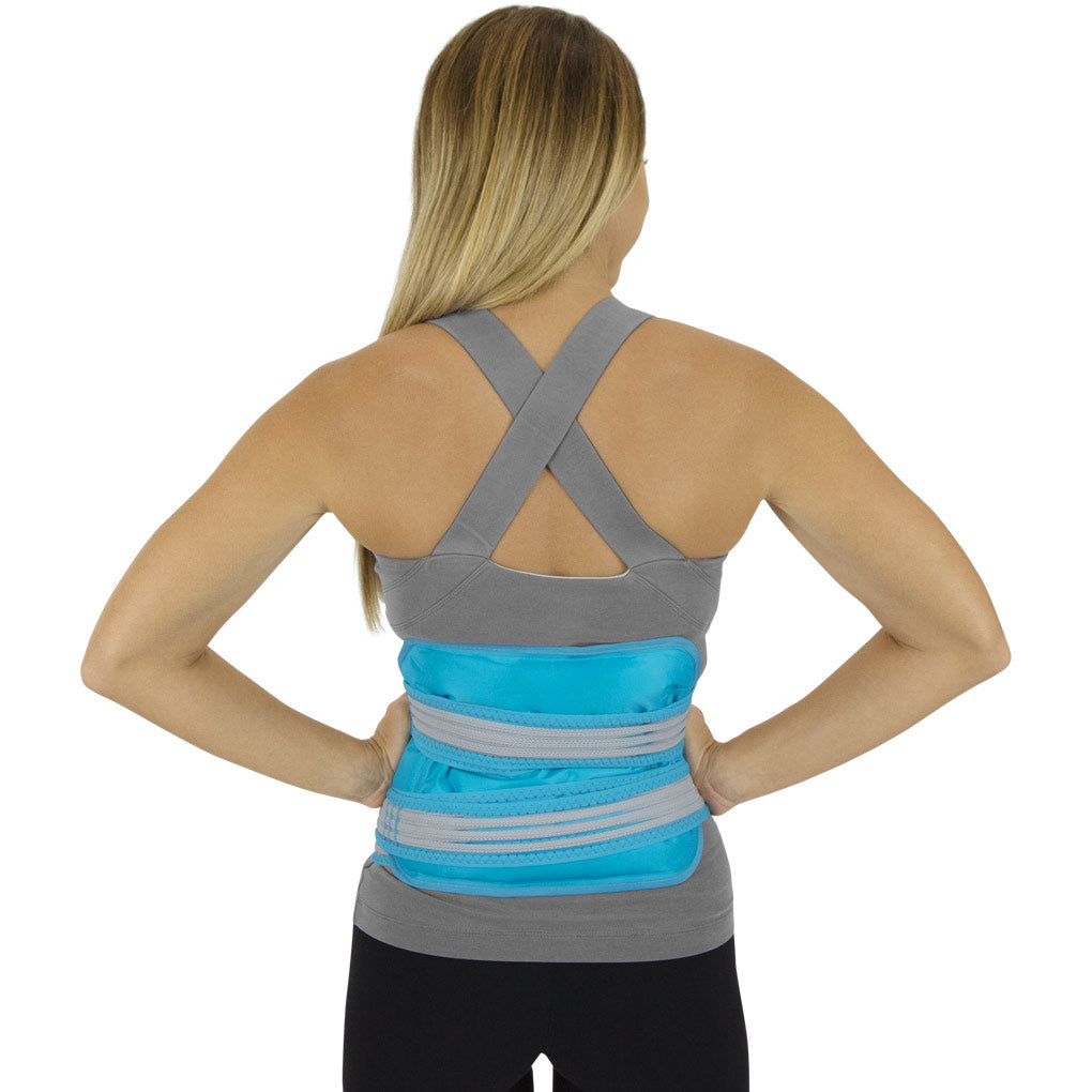Lumbar Back Brace with Cold Hot Pack, Back Support Braces
