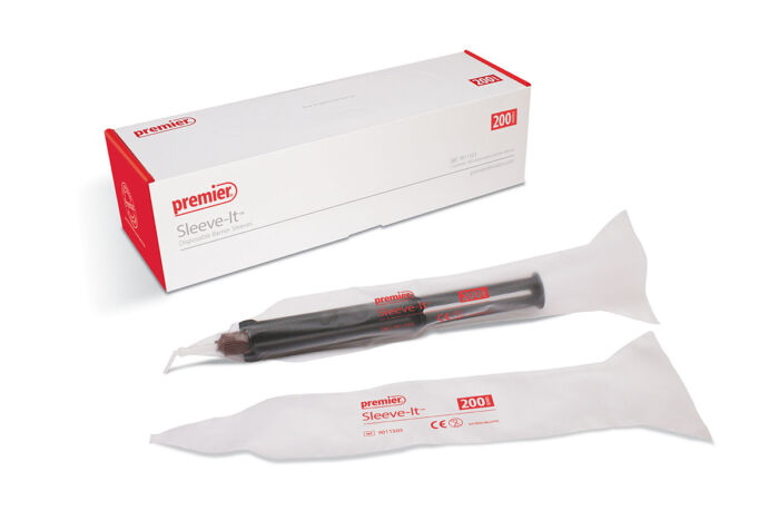 Premier Dental Sleeve-It 100-Series Disposable Barrier Sleeves (Fits 5.0ml Dual-barrel Syringes) - PACK OF 300 PIECES