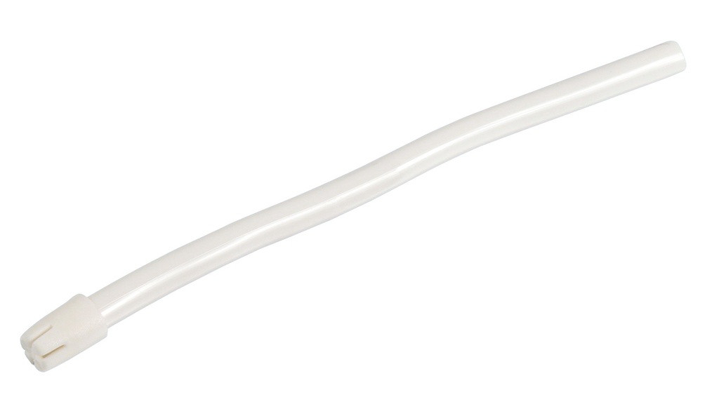 Saliva Ejectors, White Tip / White Body, 100 / Bag