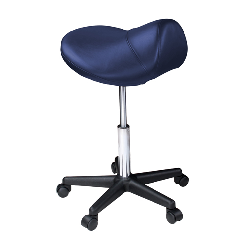 Oakworks Premium Saddle Seat Stool (HIGH/22-29")