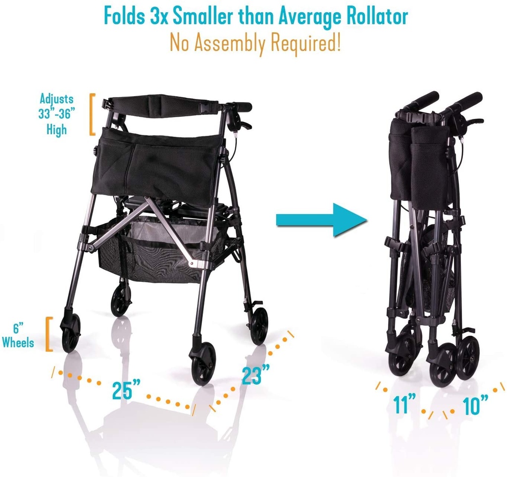 EZ Fold N Go Rollator