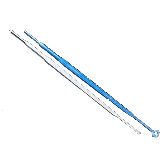 Inoculation Loop, Flexible, 10uL with Needle, STERILE, Blue, 1000 / Case