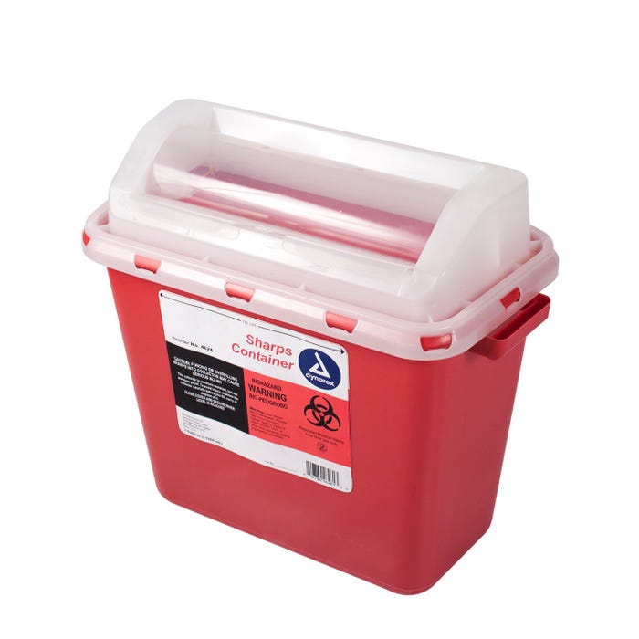 Dynarex Sharps Containers - 5.4QT