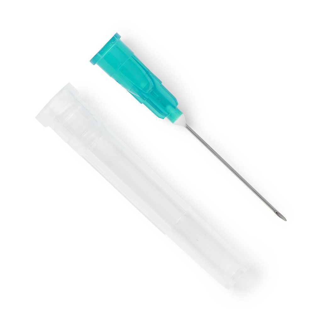 Standard Hypodermic Needle - REGULAR BEVEL (23g x 1"), 100 / Box