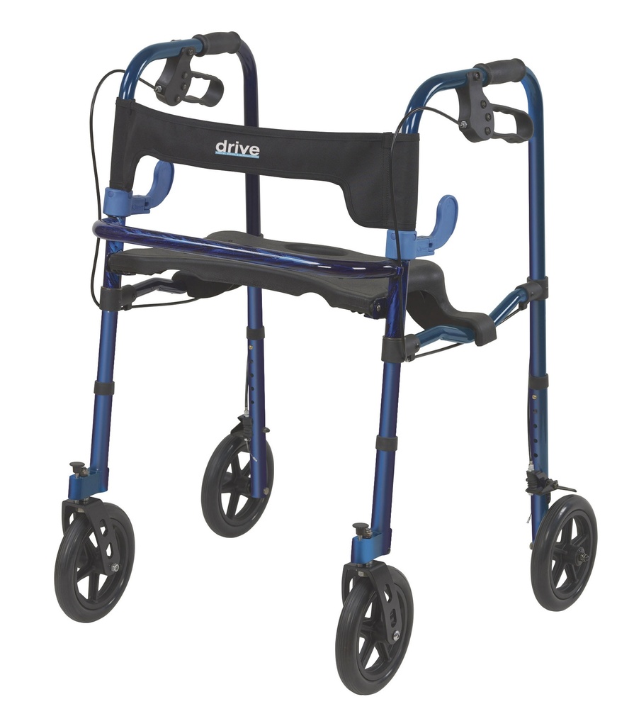 CLEVER-LITE WALKER / ROLLATOR, ADULT, WITH 8" CASTERS