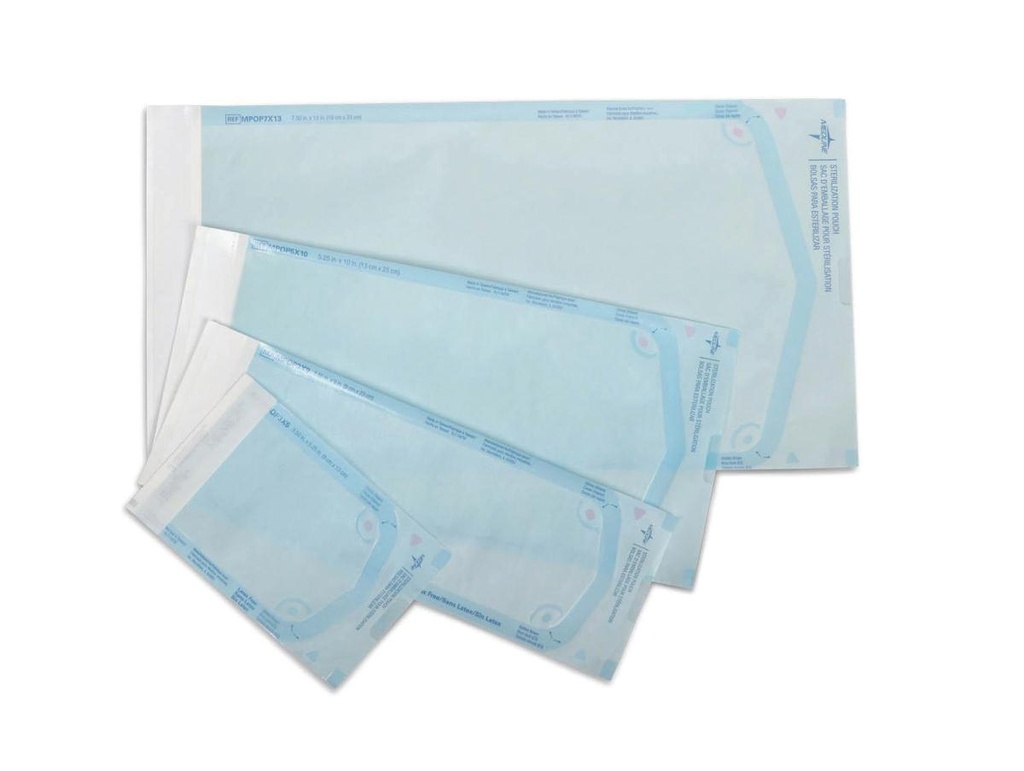 Instrument Sterilization Pouches, Self Seal, 3.5" x 5.25" (200/Box)