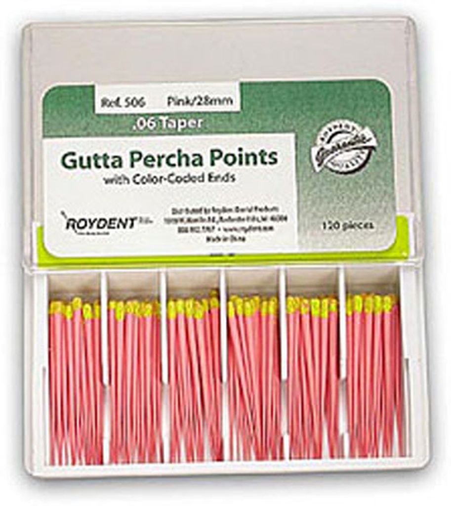 GUTTA PERCHA STANDARDIZED 25, 120 / Box