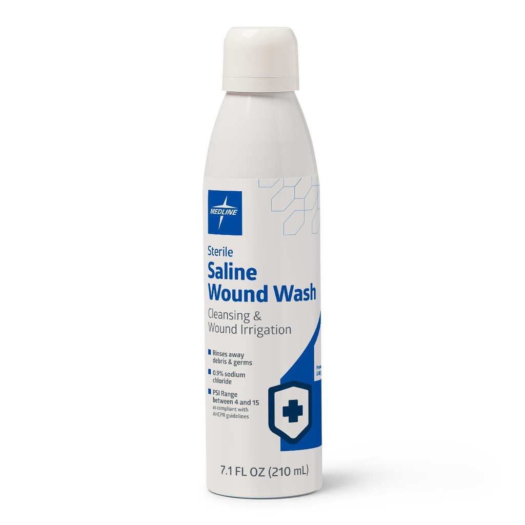 Medline 7.1-oz. Sterile Saline Wound Wash Spray Ca