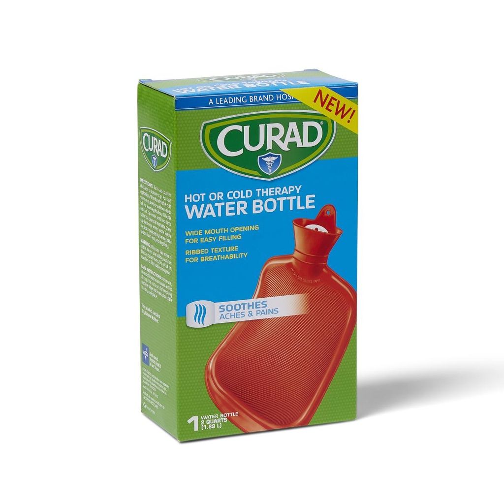 CURAD Hot or Cold Therapy Water Bottle 2 qt