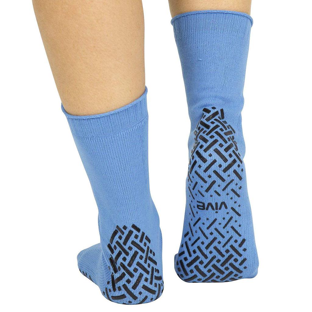 Vive Non-Slip Socks Blue