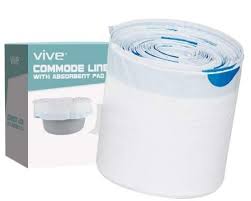 Commode Liners 48 Count