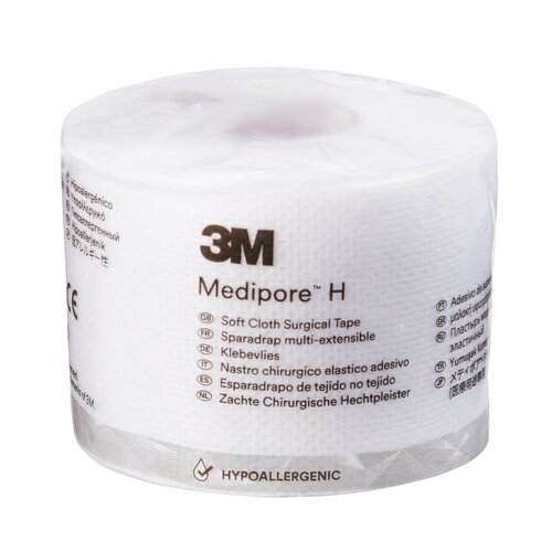 3M Medipore Soft Cloth Surgical Tape - 2" x 10 Yards