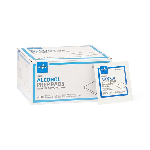 [MDS090735] Medline MEDIUM Alcohol Prep Pads