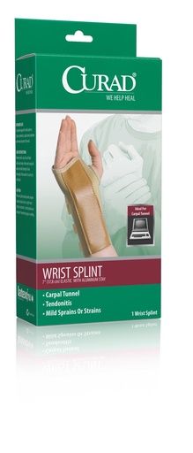 [ORT19100LXLD] CURAD Elastic Wrist Splints  XL Left