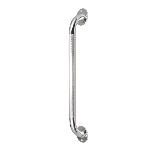 [RTL12118] Chrome Knurled Grab Bar 18"