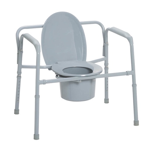 [11117N-1] Bariatric Folding Commode