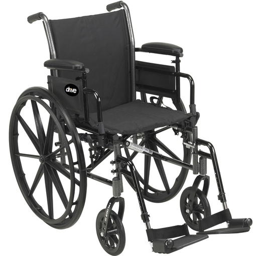 [K320DFA-SF] Cruiser III Wheelchair  20"