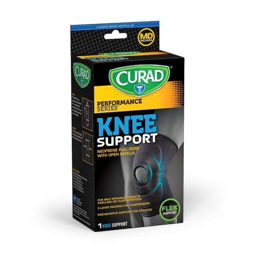 [CUR23200MD] CURAD Open-Patella Knee Support, Size M