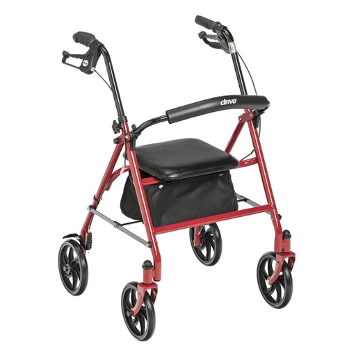 [10257RD-1] Durable 4 Wheel Rollator with 7.5" Casters