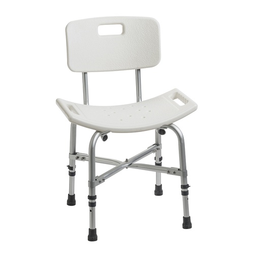 [12021KD-1] Deluxe Bariatric Shower Chair with Cross-Frame Brace