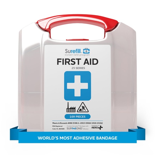 [AK25ANR] Aero AK25ANR Surefill 25 Series All-Pupose First Aid Kit